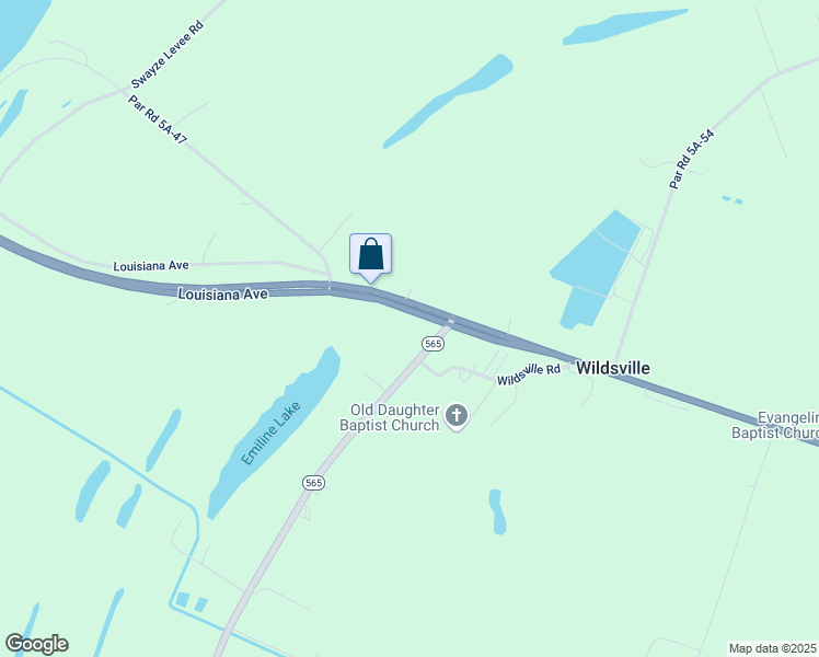 map of restaurants, bars, coffee shops, grocery stores, and more near 185 Louisiana 565 in Jonesville