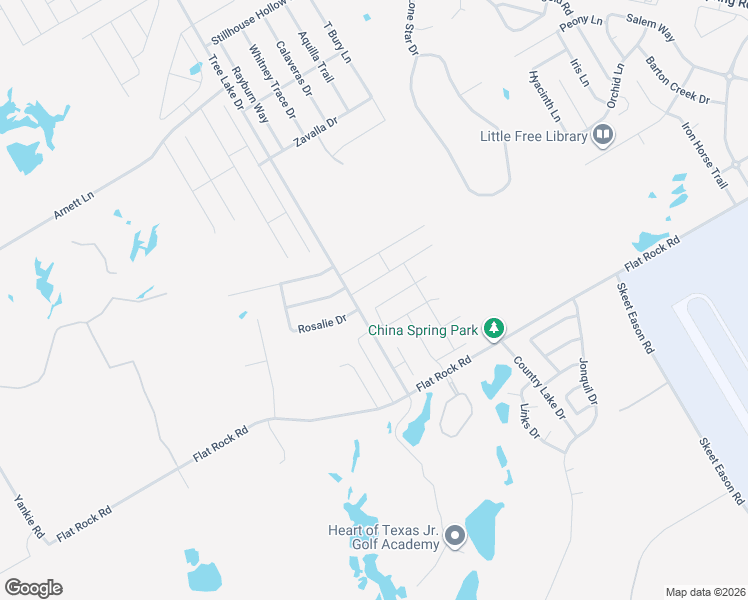 map of restaurants, bars, coffee shops, grocery stores, and more near 5532 Copper Mountain in Waco