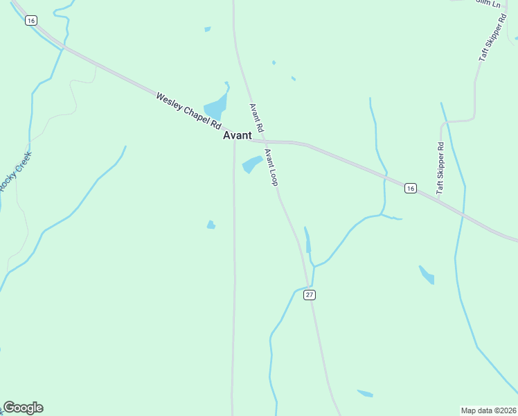 map of restaurants, bars, coffee shops, grocery stores, and more near 2596-3098 Avant Loop in Georgiana