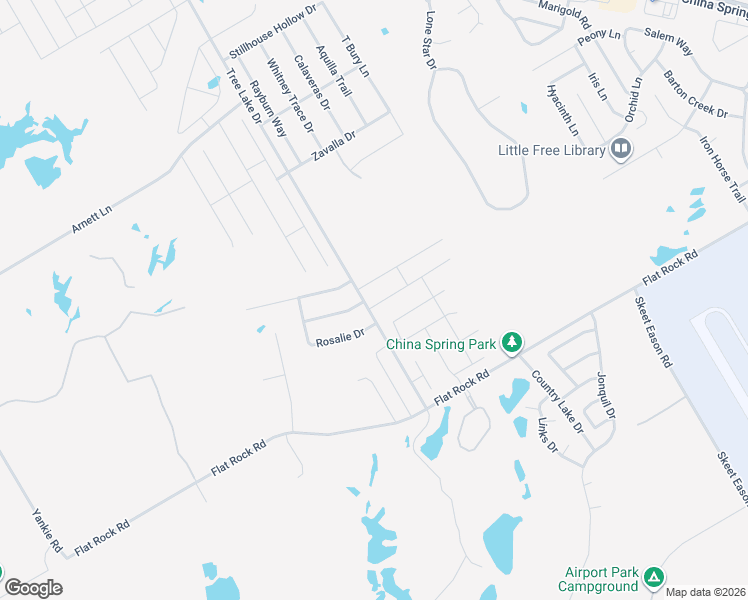 map of restaurants, bars, coffee shops, grocery stores, and more near 5529 Copper Mountain in Waco