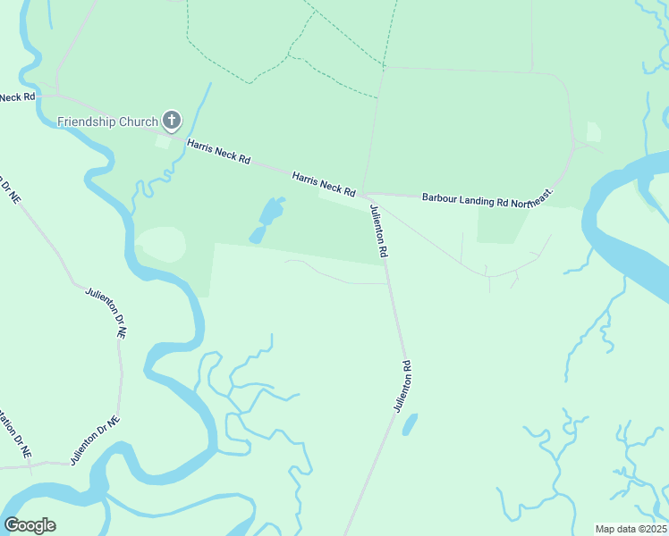 map of restaurants, bars, coffee shops, grocery stores, and more near 1166 Woodstork Way North East in Townsend