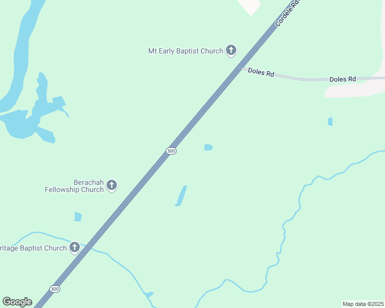 map of restaurants, bars, coffee shops, grocery stores, and more near 1824 Cordele Road in Albany