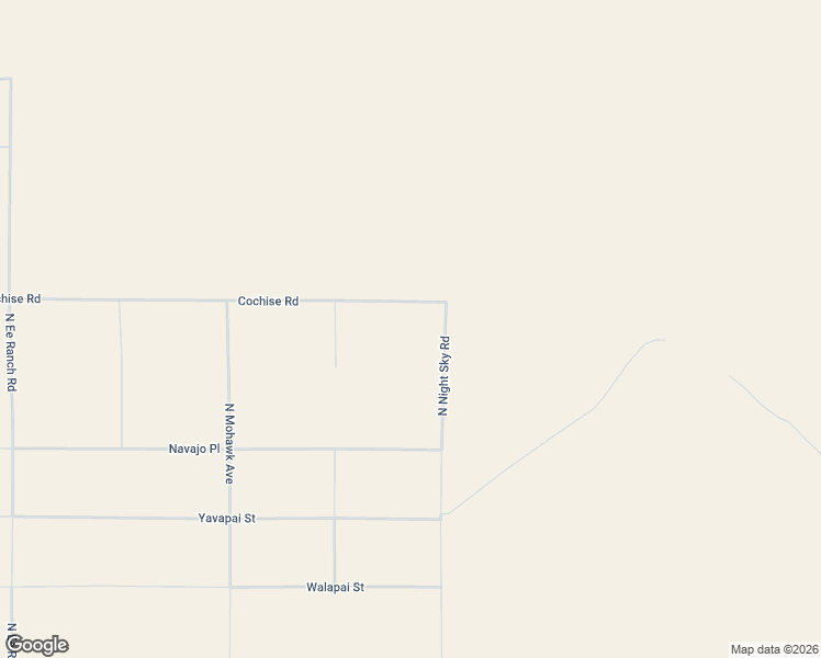 map of restaurants, bars, coffee shops, grocery stores, and more near Cochise Road in Mc Neal