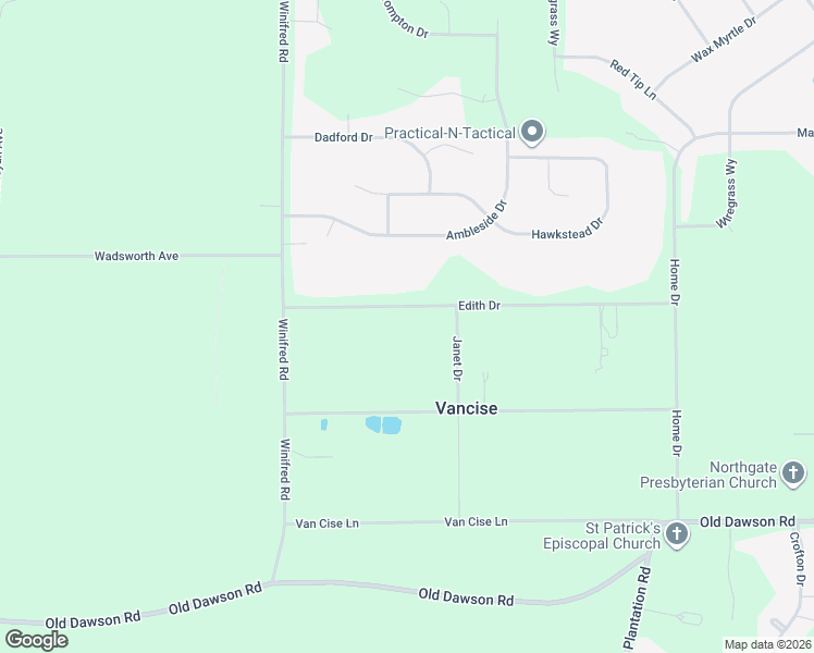 map of restaurants, bars, coffee shops, grocery stores, and more near 5002 Edith Drive in Albany