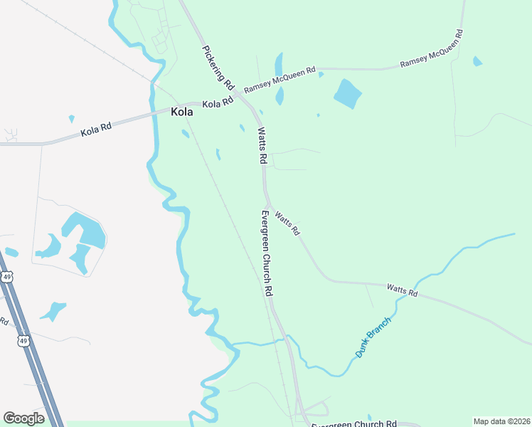 map of restaurants, bars, coffee shops, grocery stores, and more near 28 Watts Road in Seminary