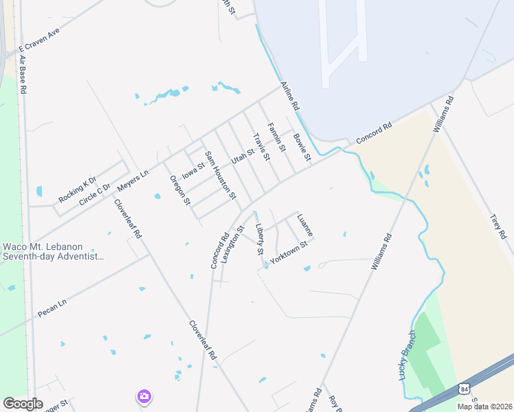 map of restaurants, bars, coffee shops, grocery stores, and more near 4710 Lexington Street in Waco