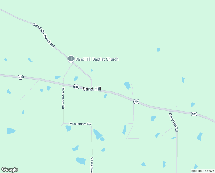 map of restaurants, bars, coffee shops, grocery stores, and more near Mississippi 588 in Ellisville