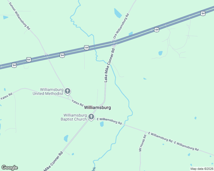 map of restaurants, bars, coffee shops, grocery stores, and more near 976 Lake Mike Conner Road in Collins