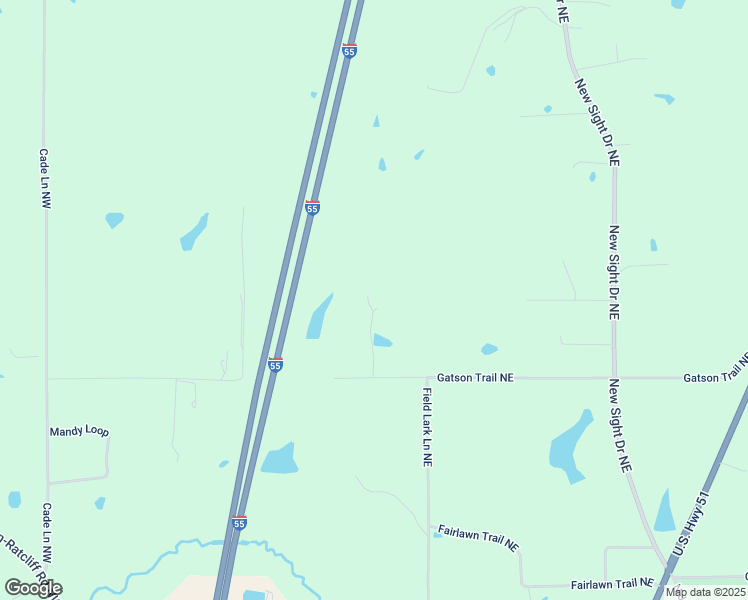 map of restaurants, bars, coffee shops, grocery stores, and more near 345 Gatson Trail Northeast in Brookhaven