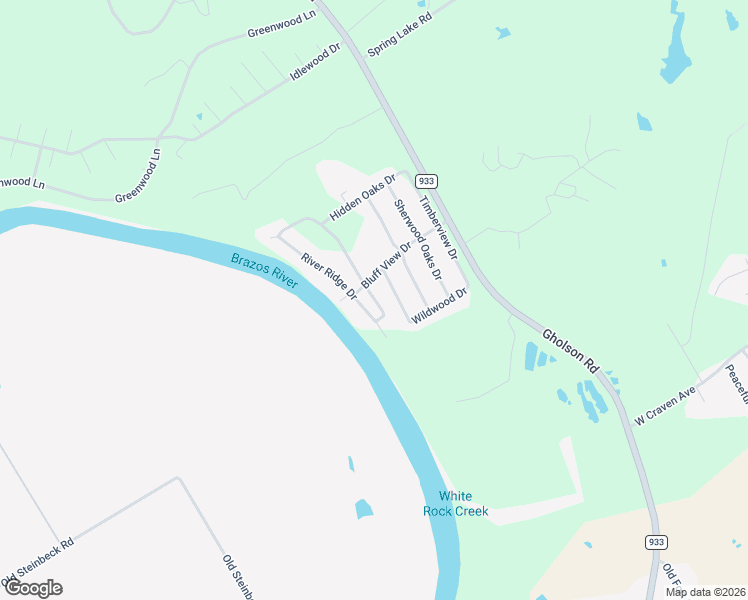 map of restaurants, bars, coffee shops, grocery stores, and more near 191 Canyon Ridge Drive in Waco