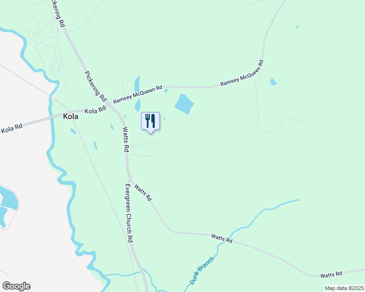 map of restaurants, bars, coffee shops, grocery stores, and more near 43 Dan And Joyce Lane in Seminary