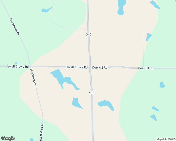map of restaurants, bars, coffee shops, grocery stores, and more near 3190 Georgia 313 in Sylvester