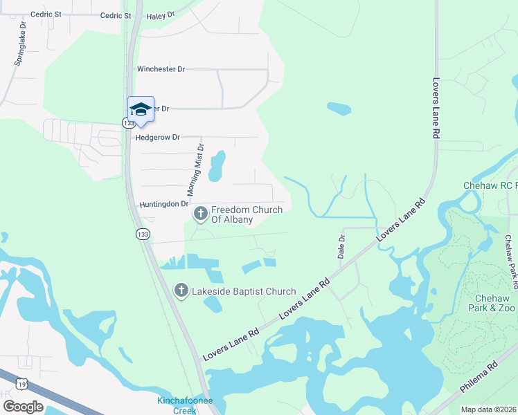 map of restaurants, bars, coffee shops, grocery stores, and more near 192 Huntingdon Drive in Leesburg