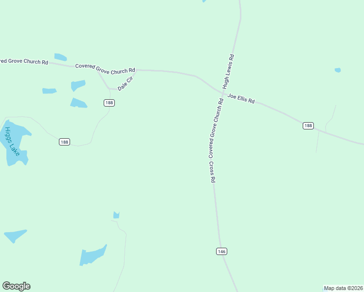 map of restaurants, bars, coffee shops, grocery stores, and more near 5495 Cross Road in Broxton