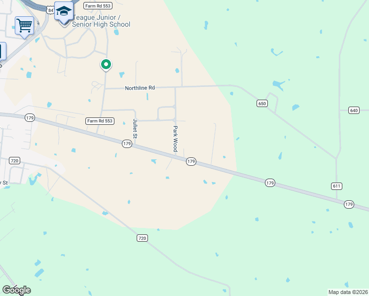 map of restaurants, bars, coffee shops, grocery stores, and more near 2901 East Main Street in Teague