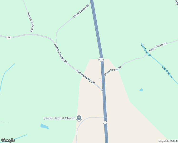 map of restaurants, bars, coffee shops, grocery stores, and more near 380 County Road 29 in Abbeville