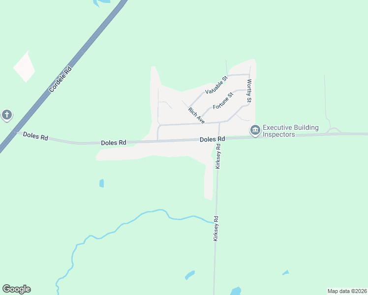 map of restaurants, bars, coffee shops, grocery stores, and more near 5314 Doles Road in Albany