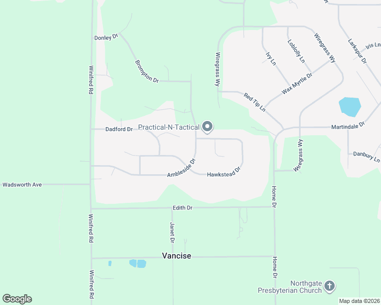 map of restaurants, bars, coffee shops, grocery stores, and more near 215 Ambleside Drive in Leesburg