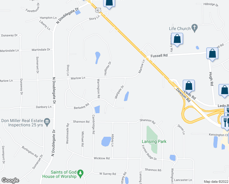 map of restaurants, bars, coffee shops, grocery stores, and more near 108 Argyll Place in Albany