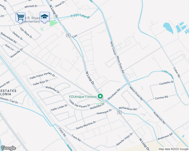 map of restaurants, bars, coffee shops, grocery stores, and more near 11603 Norman Montion Street in Socorro