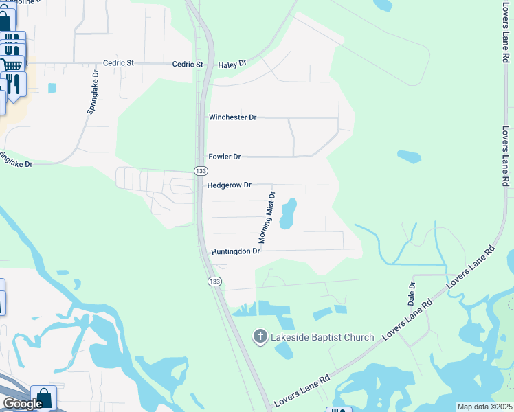 map of restaurants, bars, coffee shops, grocery stores, and more near 113 Chukar Court in Leesburg