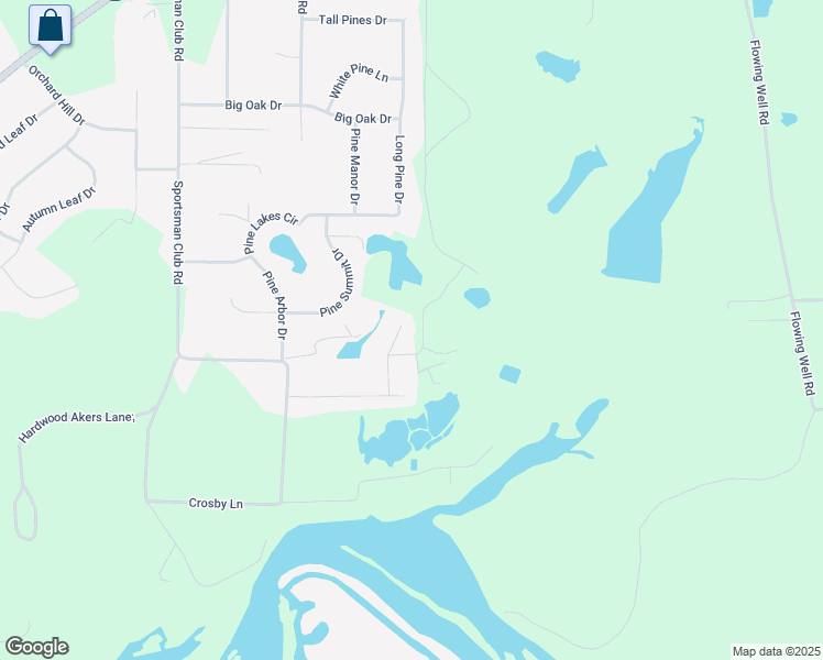 map of restaurants, bars, coffee shops, grocery stores, and more near 126 Edge Lake Drive in Leesburg