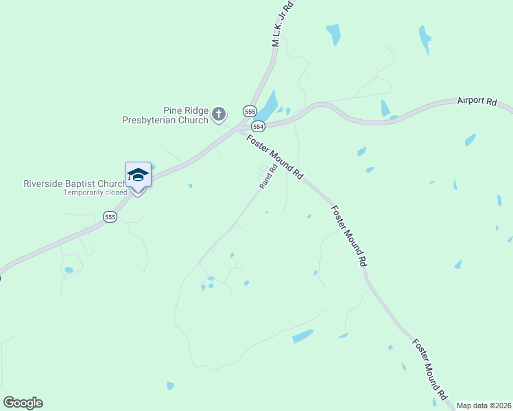 map of restaurants, bars, coffee shops, grocery stores, and more near 23 Rand Road in Natchez