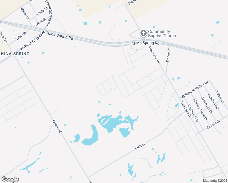 map of restaurants, bars, coffee shops, grocery stores, and more near 11208 Raider Drive in Waco