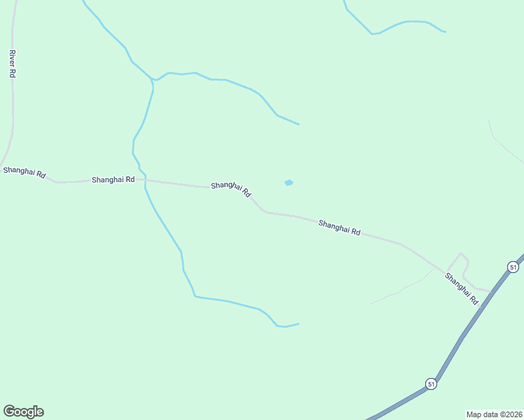 map of restaurants, bars, coffee shops, grocery stores, and more near Shanghai Road in Barbour County