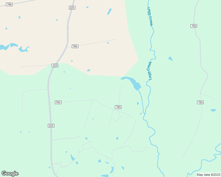 map of restaurants, bars, coffee shops, grocery stores, and more near 663 County Road 785 in Douglass