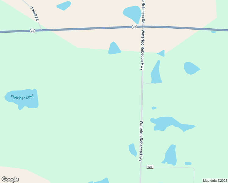 map of restaurants, bars, coffee shops, grocery stores, and more near 578 Waterloo Rebecca Highway in Tifton
