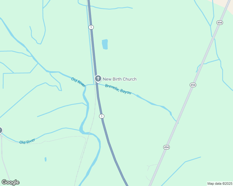 map of restaurants, bars, coffee shops, grocery stores, and more near 10602 Louisiana 1 in Natchitoches