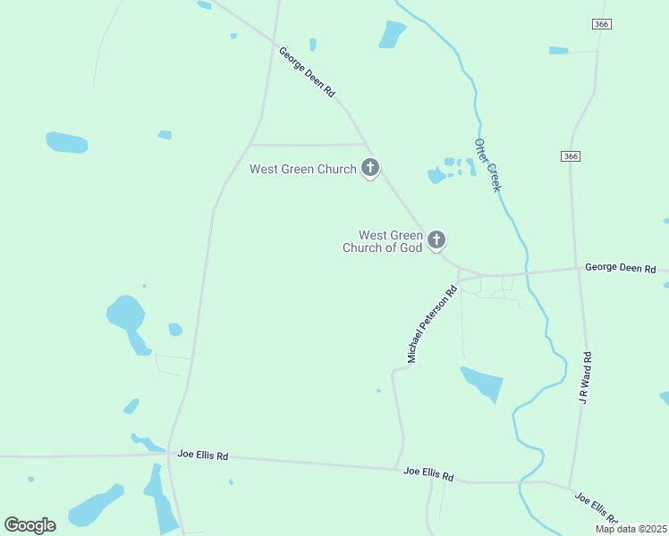 map of restaurants, bars, coffee shops, grocery stores, and more near 198 Michael Peterson Road in West Green