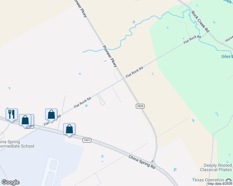 map of restaurants, bars, coffee shops, grocery stores, and more near 141 Swan Lake in Waco