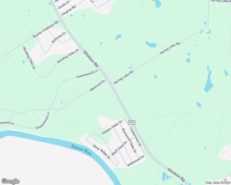 map of restaurants, bars, coffee shops, grocery stores, and more near 4794 Gholson Road in Waco