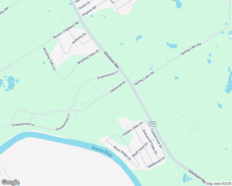 map of restaurants, bars, coffee shops, grocery stores, and more near 251 Idlewood Dr in Waco