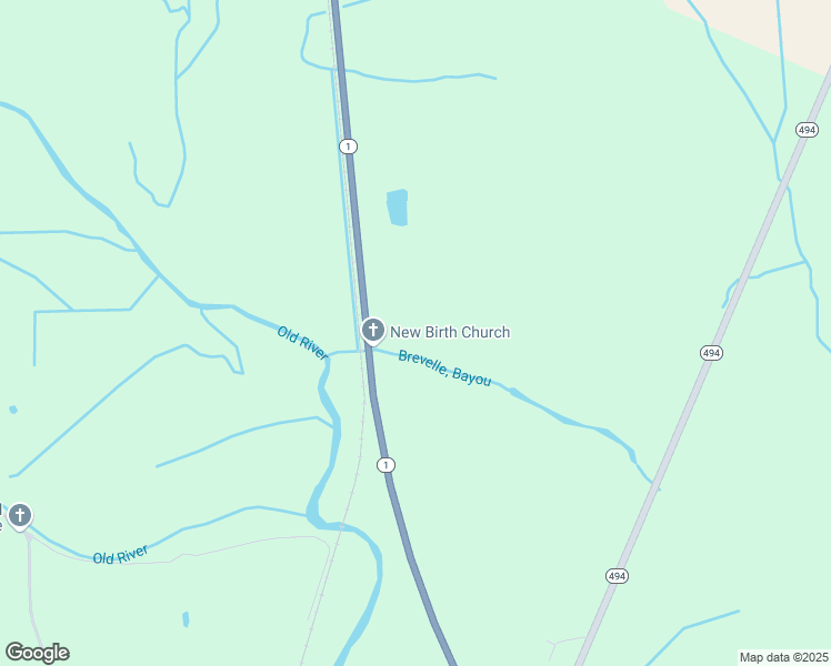 map of restaurants, bars, coffee shops, grocery stores, and more near 10602 Louisiana 1 in Natchitoches
