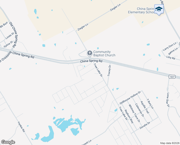 map of restaurants, bars, coffee shops, grocery stores, and more near 5612 Moose Jaw Cir in Waco