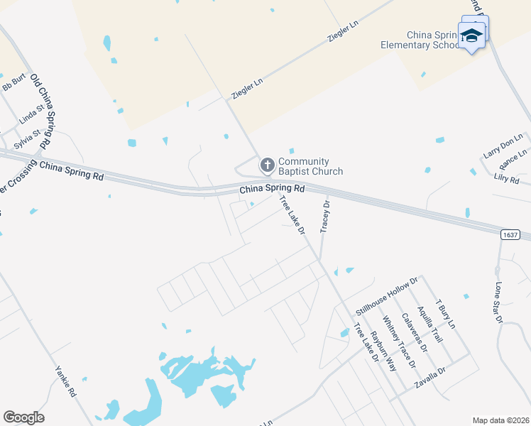 map of restaurants, bars, coffee shops, grocery stores, and more near 5612 Moose Jaw Cir in Waco