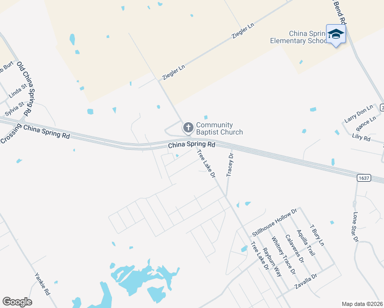 map of restaurants, bars, coffee shops, grocery stores, and more near 5612 Moose Jaw Cir in Waco