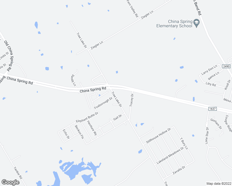 map of restaurants, bars, coffee shops, grocery stores, and more near 11759 Tree Lake Drive in Waco