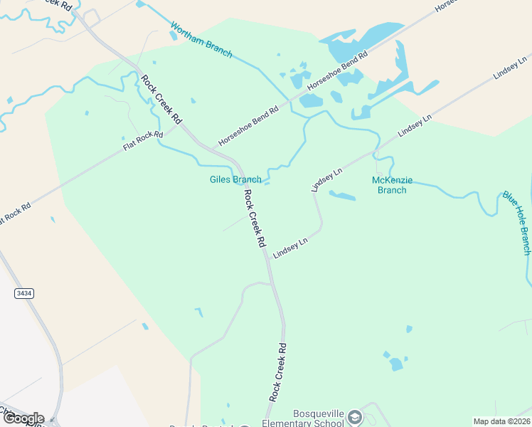 map of restaurants, bars, coffee shops, grocery stores, and more near 8646 Rock Creek Road in Waco