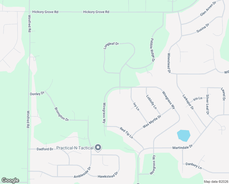 map of restaurants, bars, coffee shops, grocery stores, and more near 417 Wire Grass Way in Albany