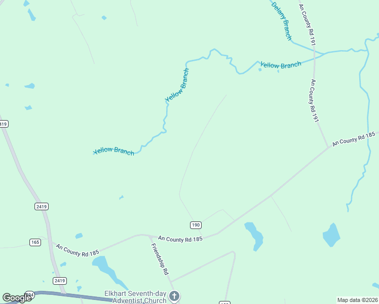 map of restaurants, bars, coffee shops, grocery stores, and more near 512 An County Road 190 in Elkhart