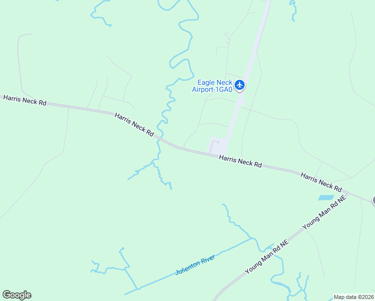 map of restaurants, bars, coffee shops, grocery stores, and more near Harris Neck Road in Townsend