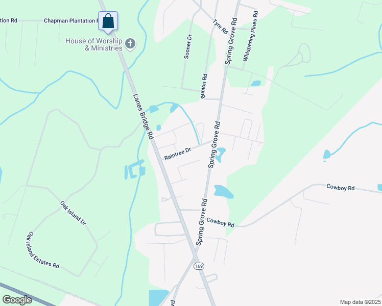 map of restaurants, bars, coffee shops, grocery stores, and more near 239 Carter Street in Jesup