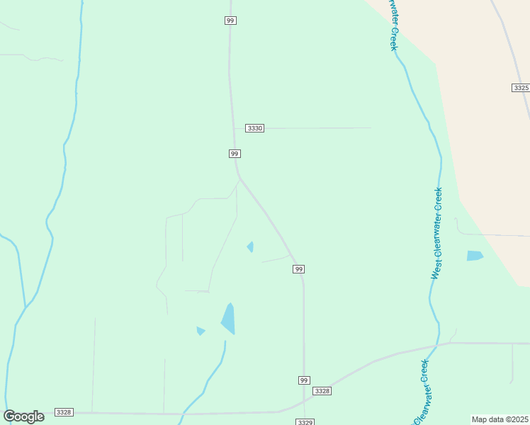 map of restaurants, bars, coffee shops, grocery stores, and more near County Road 99 in Pike County