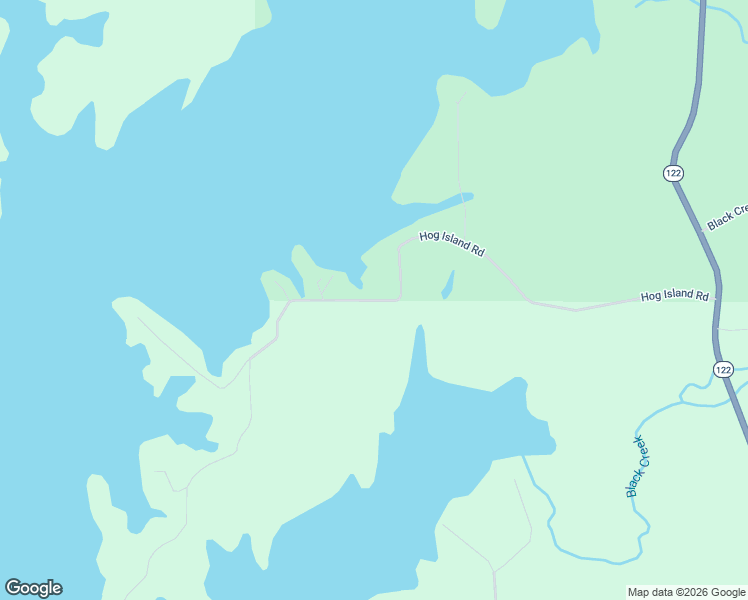 map of restaurants, bars, coffee shops, grocery stores, and more near 426 Hog Island Road in Dry Prong
