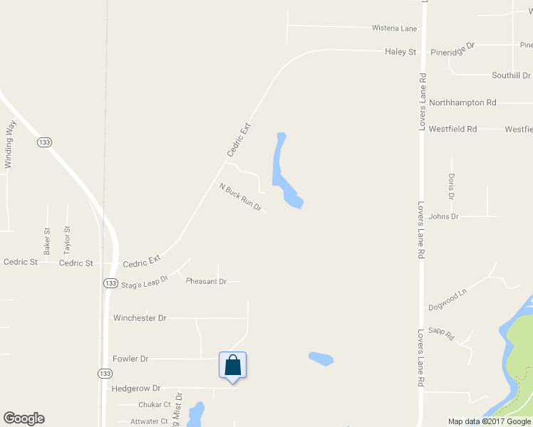 map of restaurants, bars, coffee shops, grocery stores, and more near 312 North Buck Run Drive in Leesburg