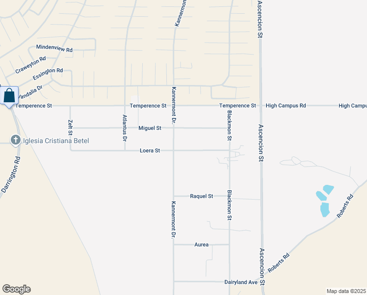 map of restaurants, bars, coffee shops, grocery stores, and more near 14911 Loera Street in El Paso